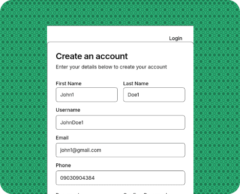 Create an account image